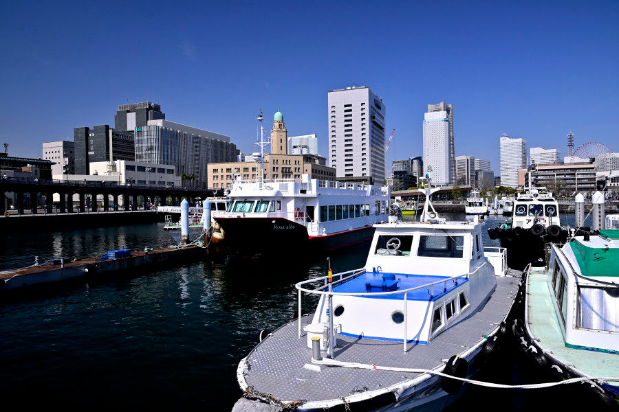 横浜港 小型船波止場