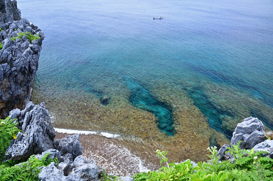 辺戸岬にて