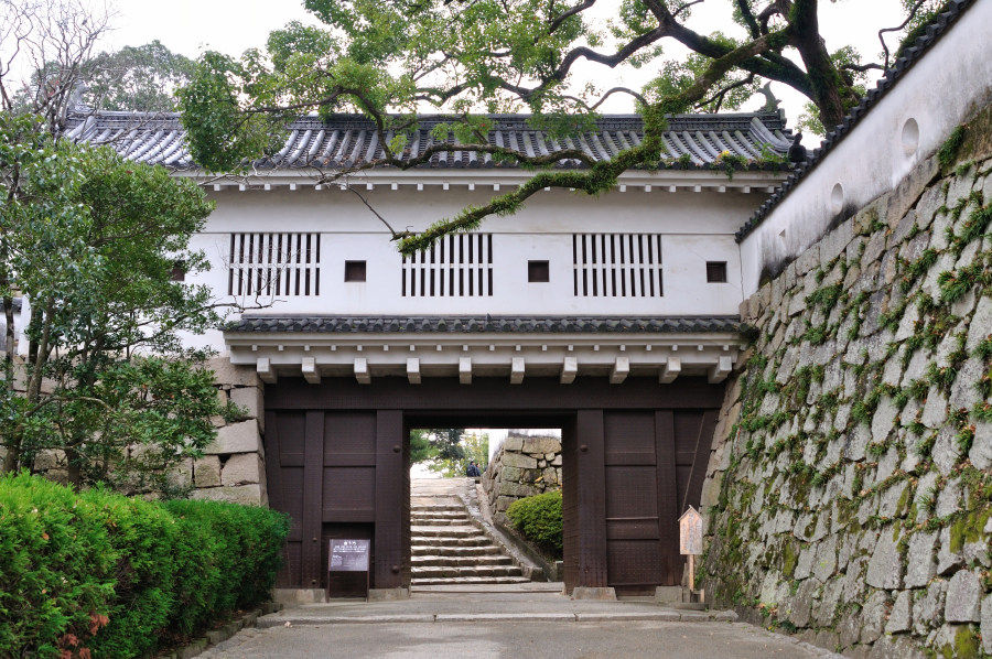 岡山城 廊下門