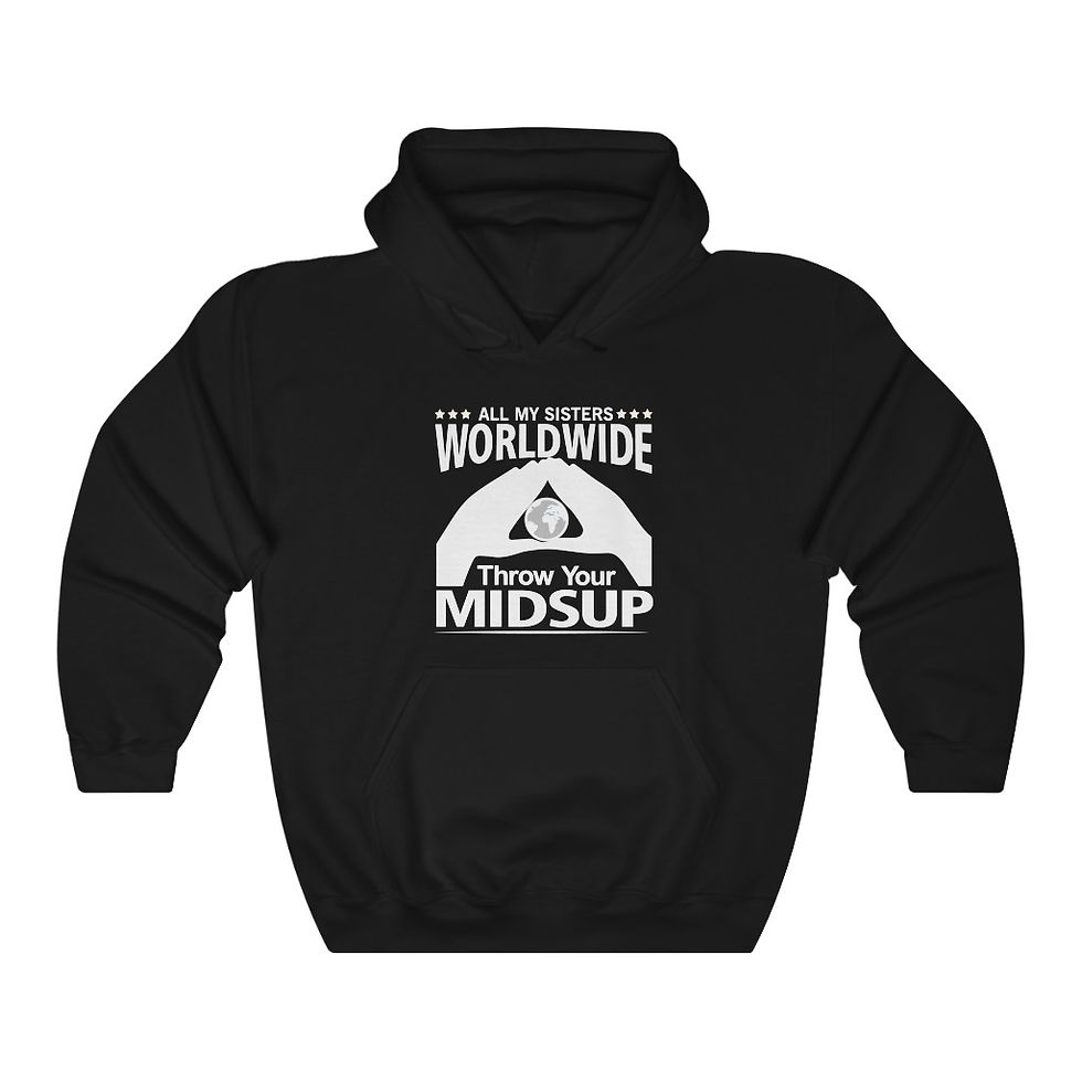 Thumbnail: Red or Black Unisex Heavy Blend™ Hooded Sweatshirt
