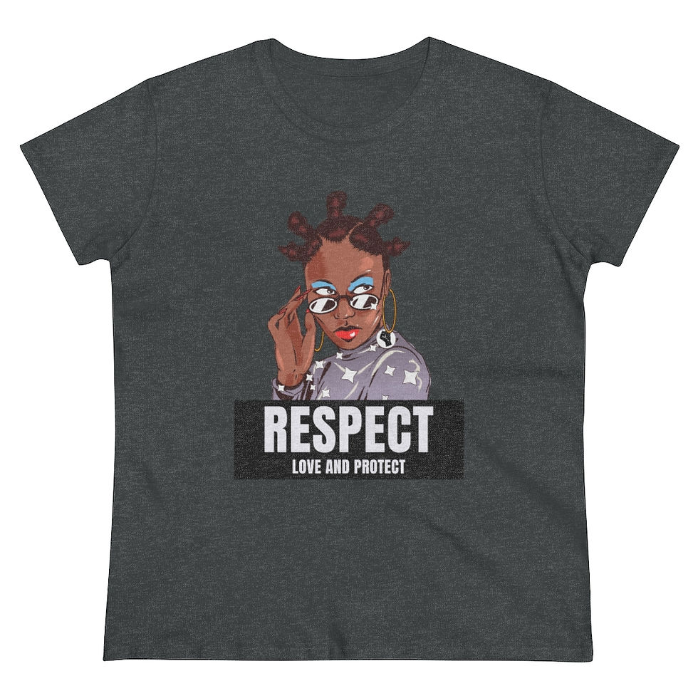 Thumbnail: "Respect" Women's Heavy Cotton Tee