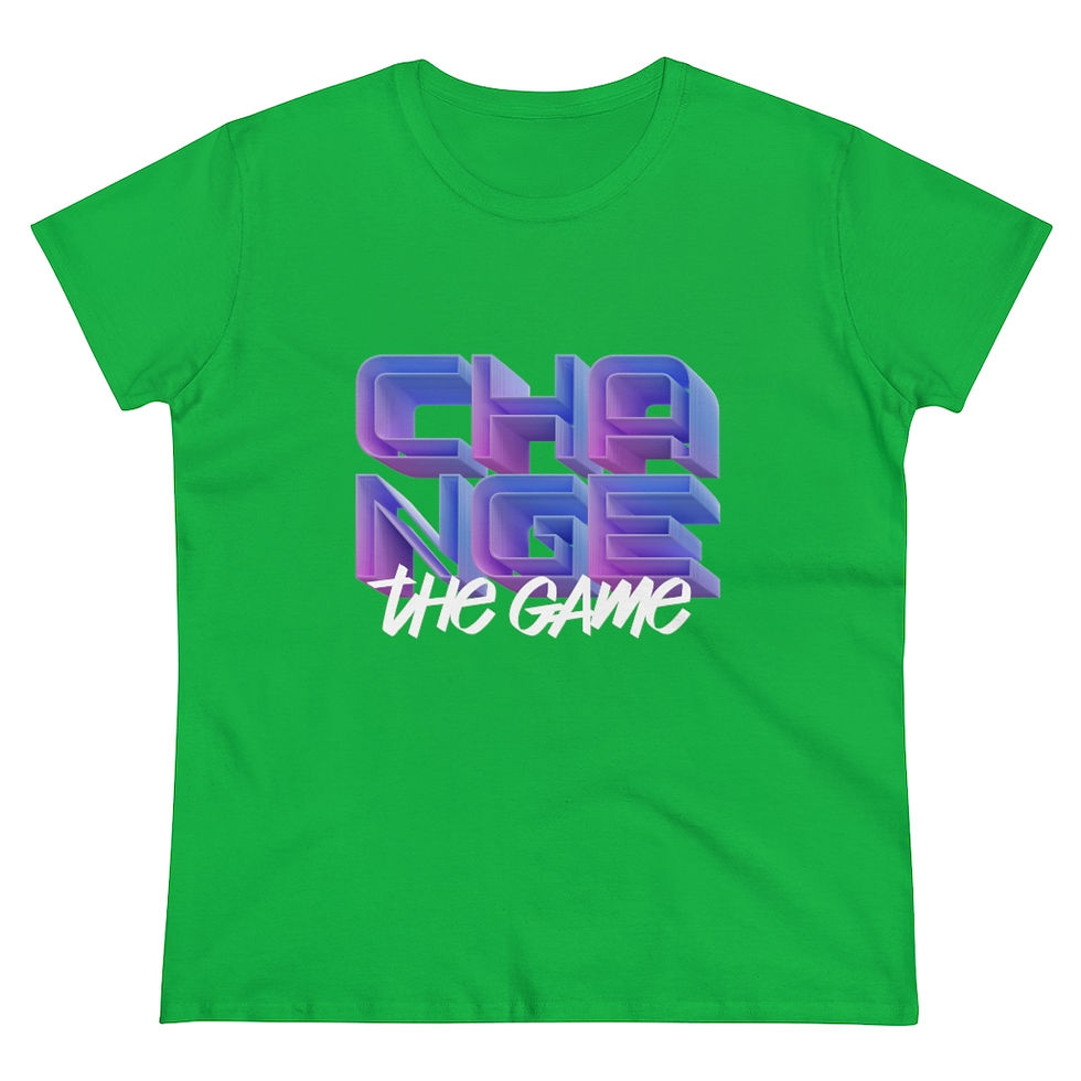 Thumbnail: "Change The Game" Women's Heavy Cotton Tee