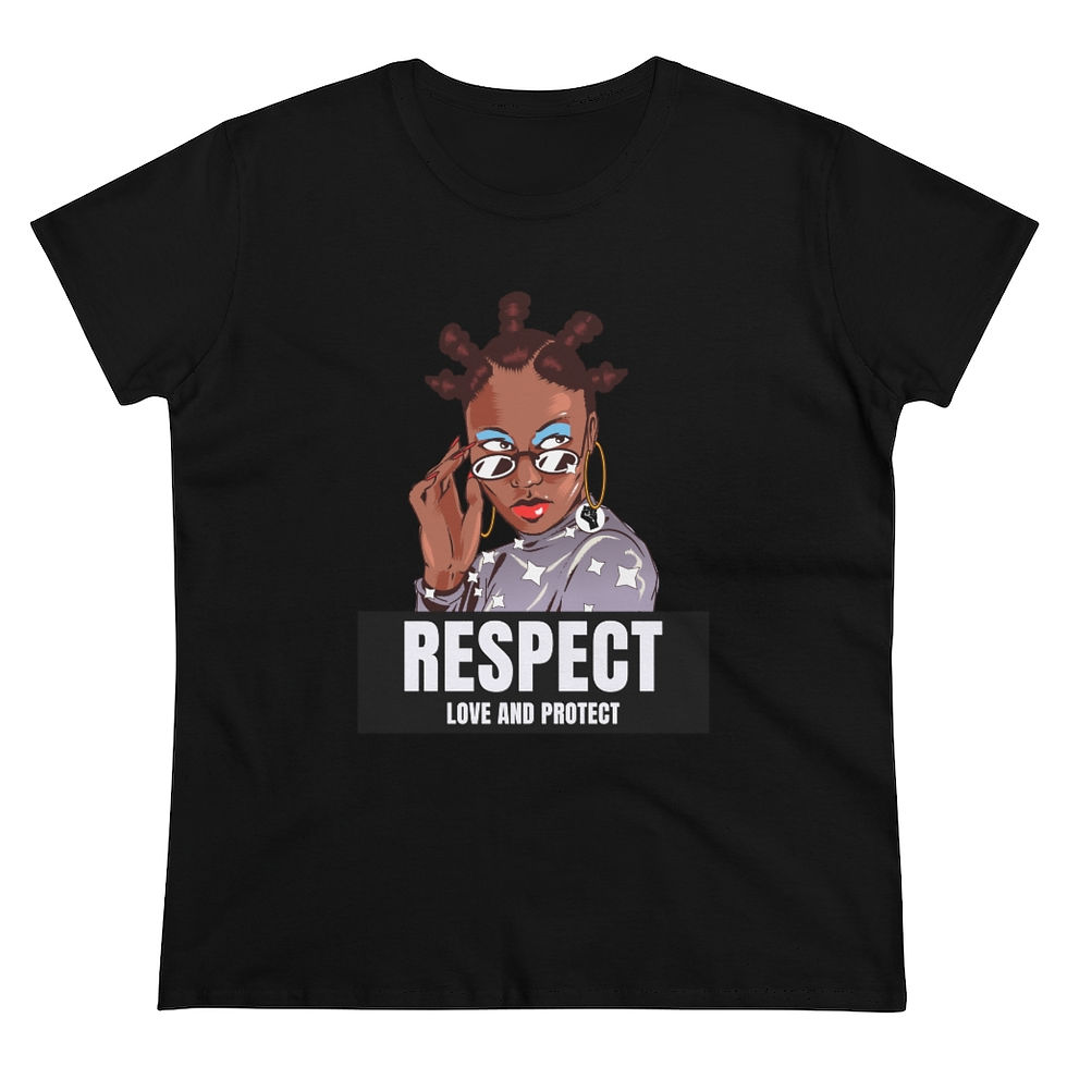 Thumbnail: "Respect" Women's Heavy Cotton Tee