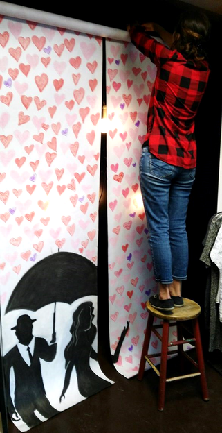 Visual Merchandising & hearts