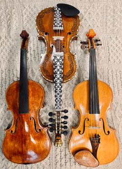 Handmade violins