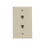 Thumbnail: 2X4 DOUBLE  TELEPHONE OUTLET
