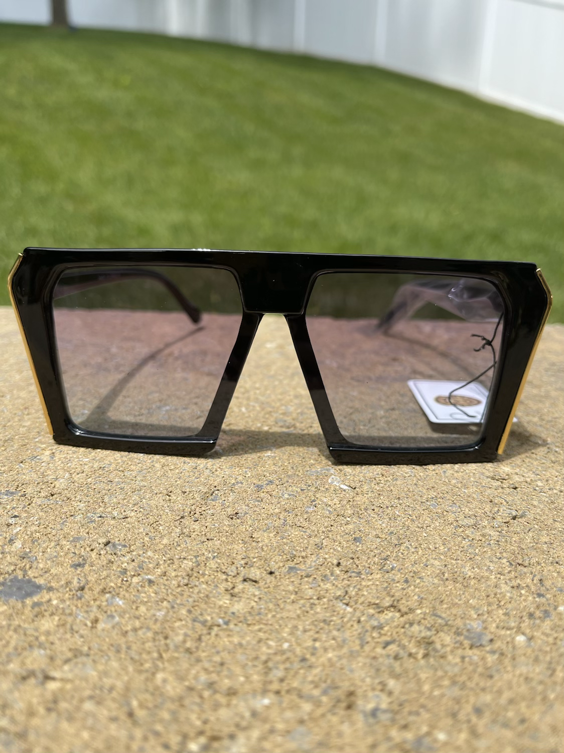 Fierce Frame (Black Gold Trim)