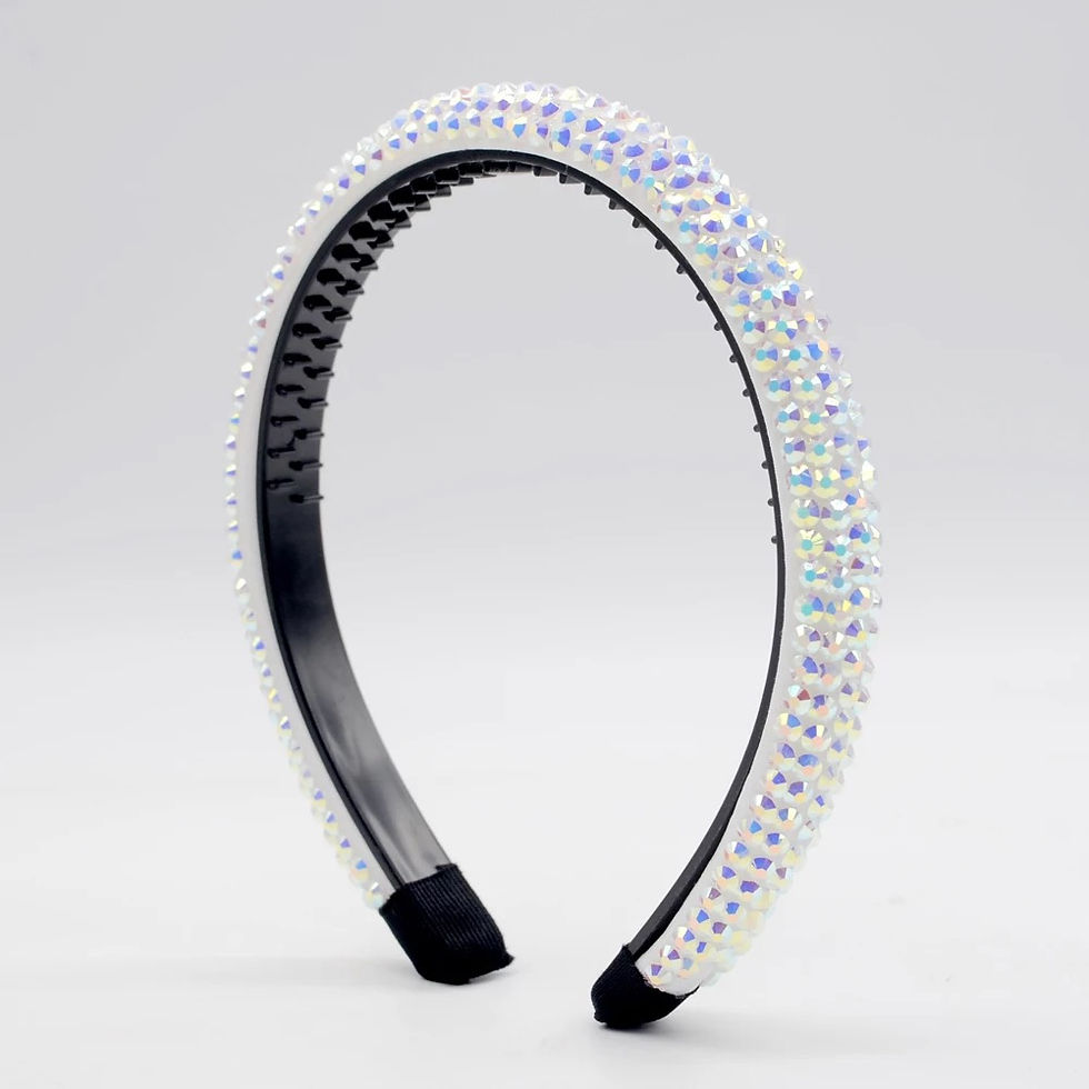 Thumbnail: Bedazzled Headband (White)