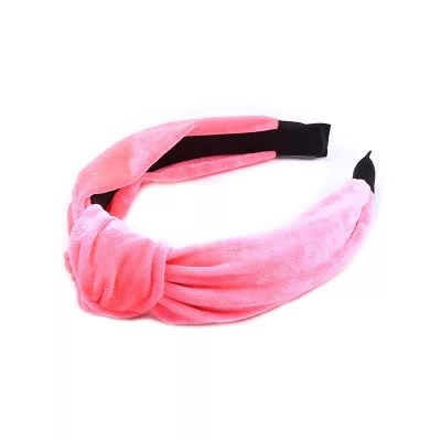 Thumbnail: Velvet Classic Top Knot Headbabd