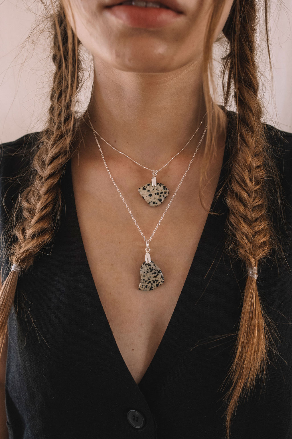 Dalmatian Jasper Necklace