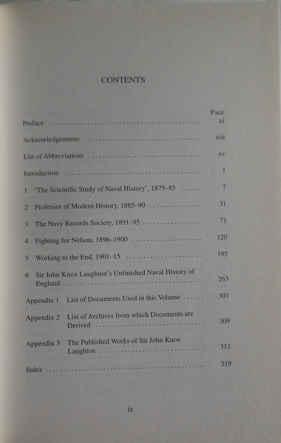 Thumbnail: Letters and Papers of Professor Sir John Knox Laughton 1830 to 1915