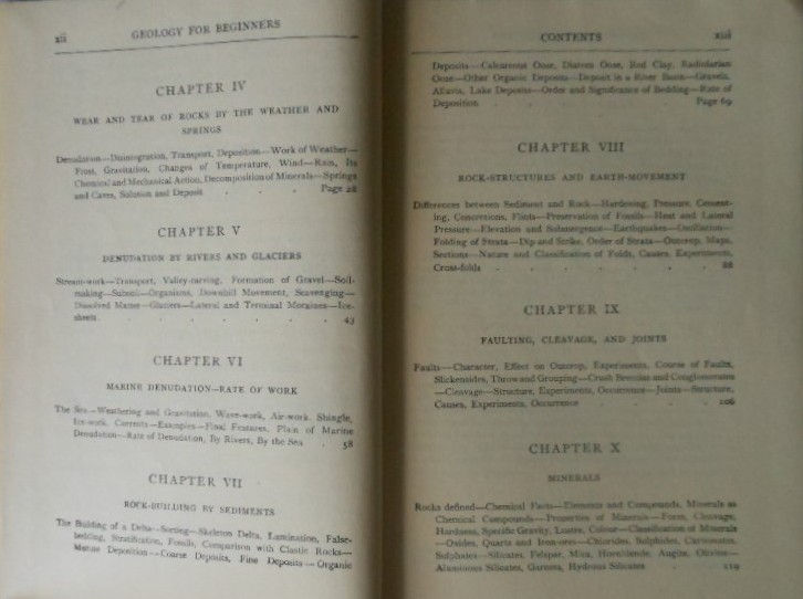 Thumbnail: Geology for Beginners by W. W. Watts. 1953