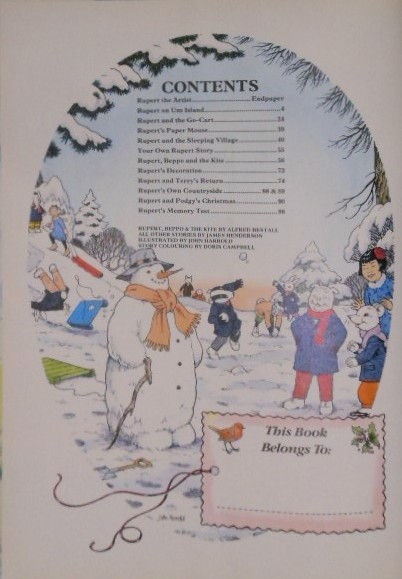 Thumbnail: Rupert Bear Annual 1988