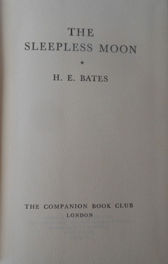 Thumbnail: The Sleepless Moon by H. E. Bates