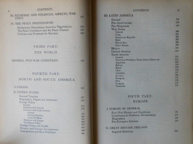 Thumbnail: Foreign Affairs Bibliography 1919 to 1932