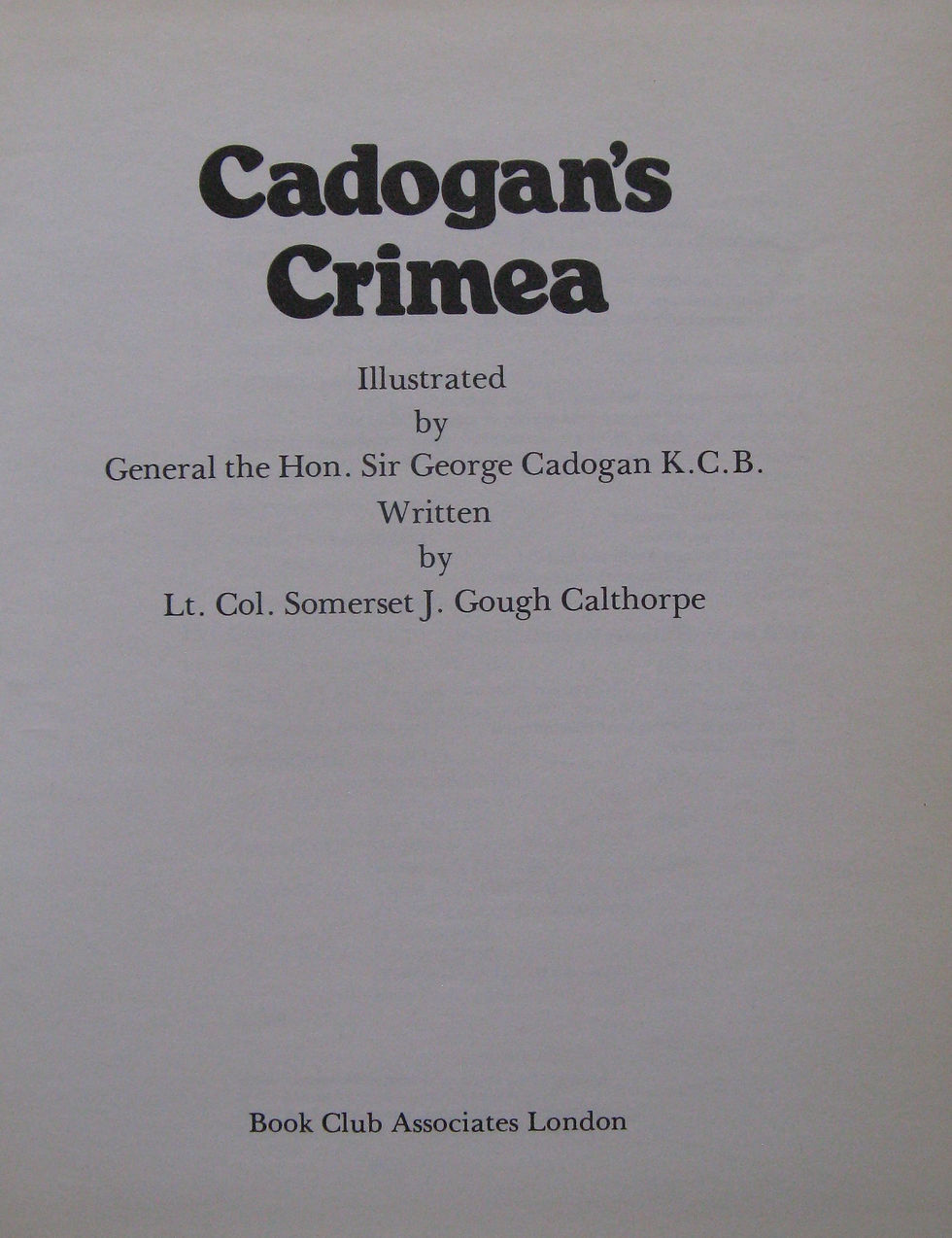 Thumbnail: Cadogans Crimea