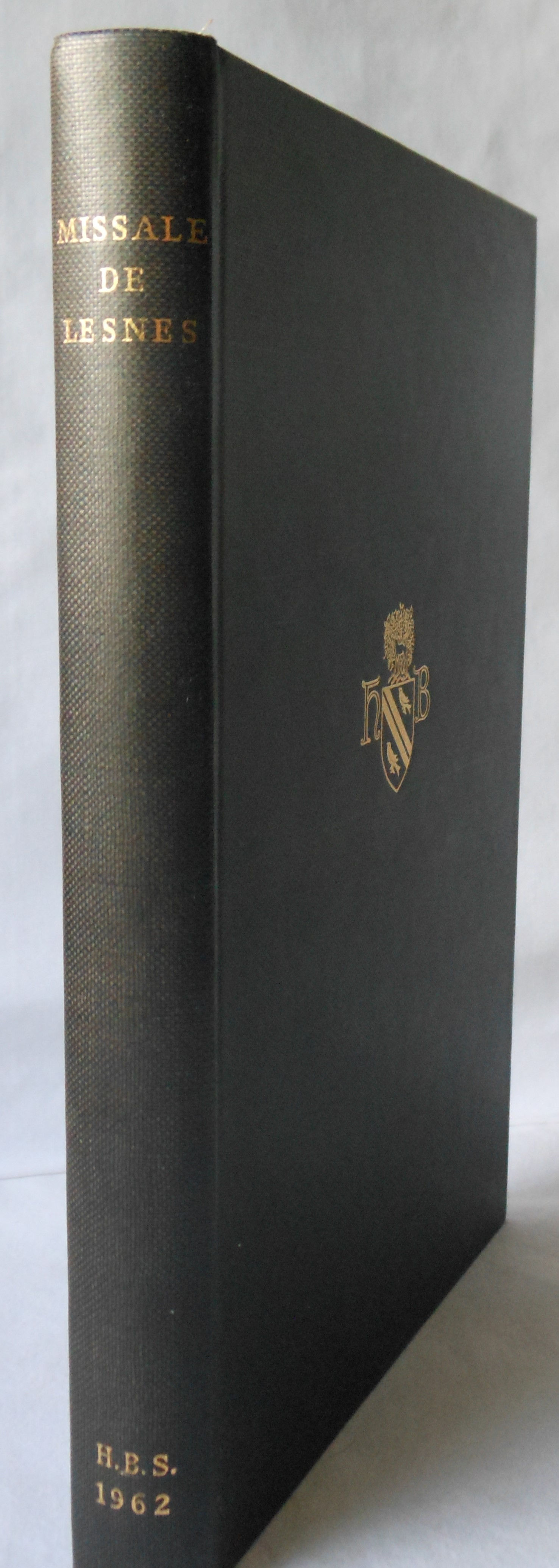 Henry Bradshaw Society Vol. XCV. Missale De Lesnes