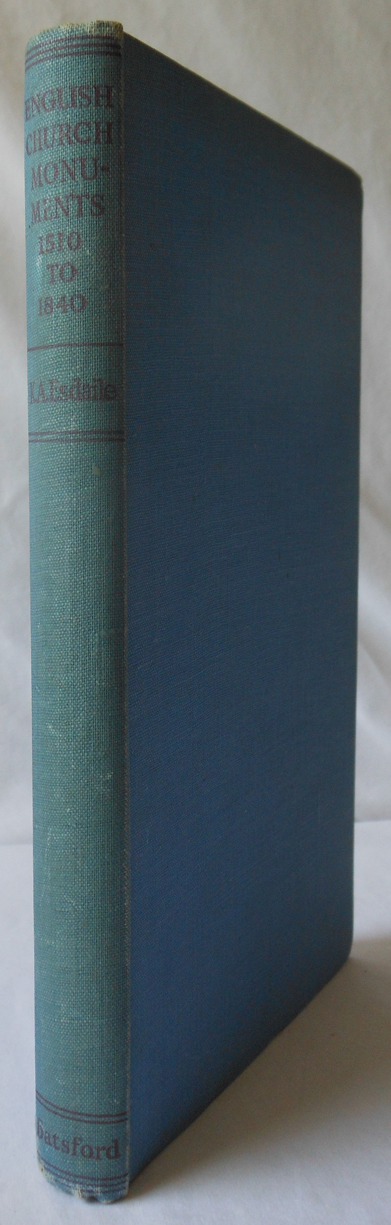 English Church Monuments 1510 to 1840 by Katharine A. Esdaile