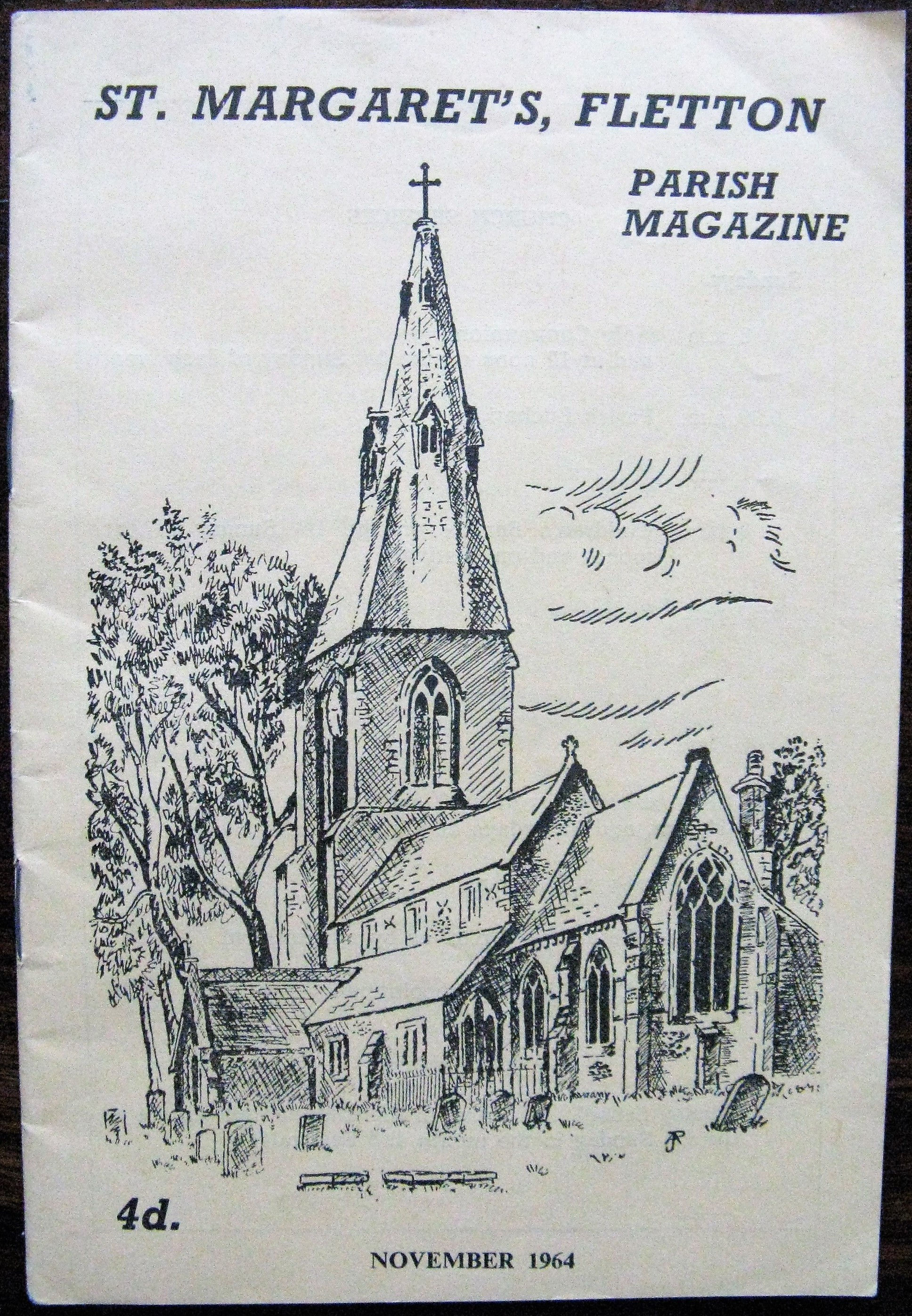 ST. Margarets, Fletton. Parish Magazine. November 1964
