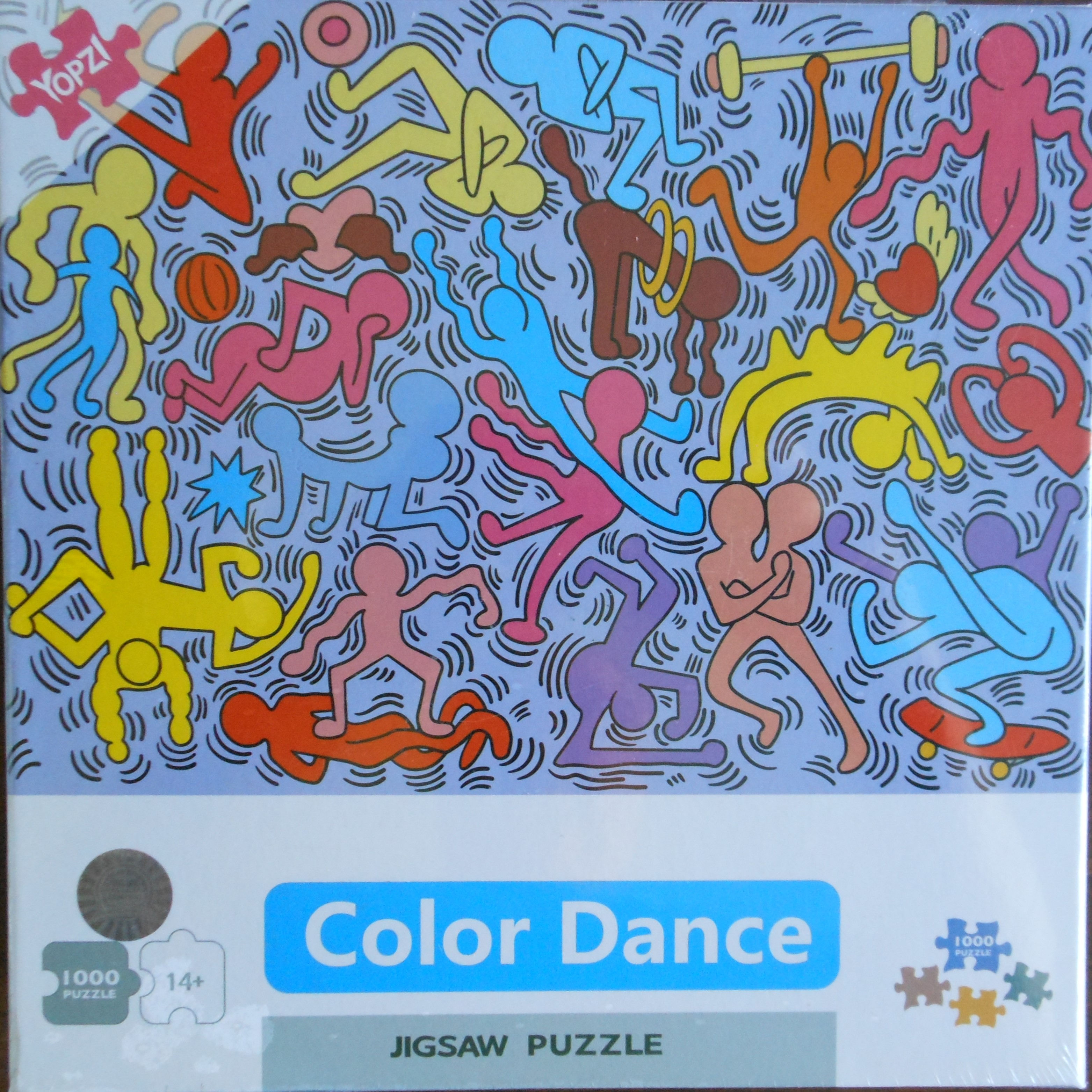 Yopzi 1000-piece jigsaw puzzle. Color Dance
