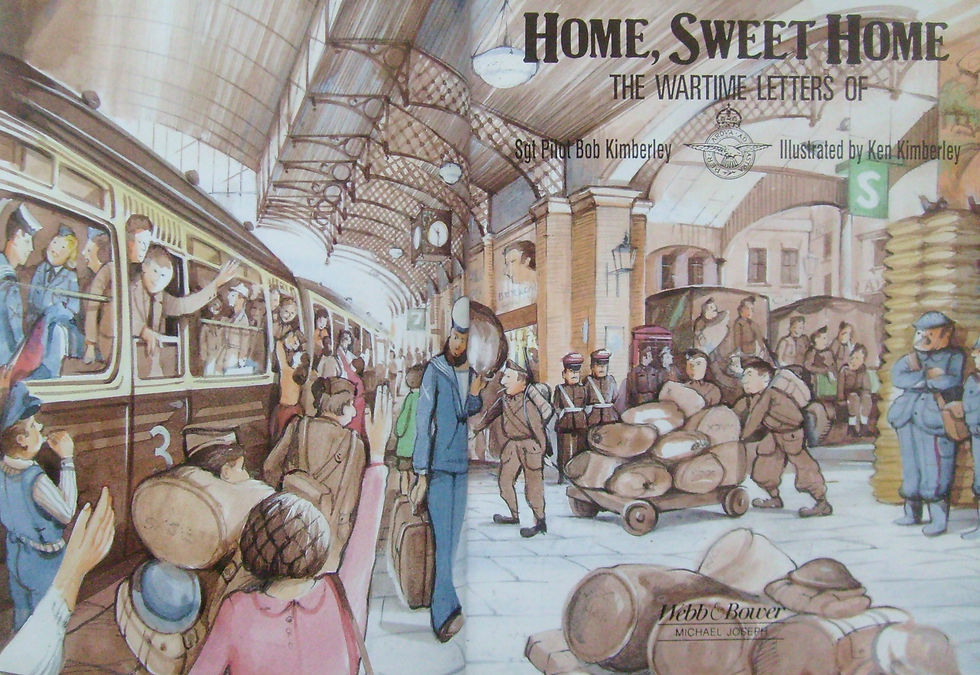 Thumbnail: Home Sweet Home. The Wartime Letters of Sgt Pilot Bob Kimberley. 1989. 1st Editi