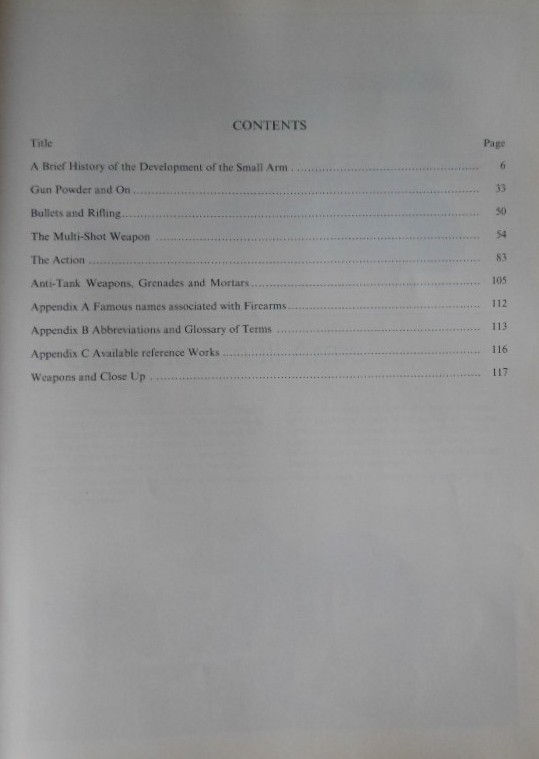 Thumbnail: Small Arms. A Concise History of their Development by AJR Cormack