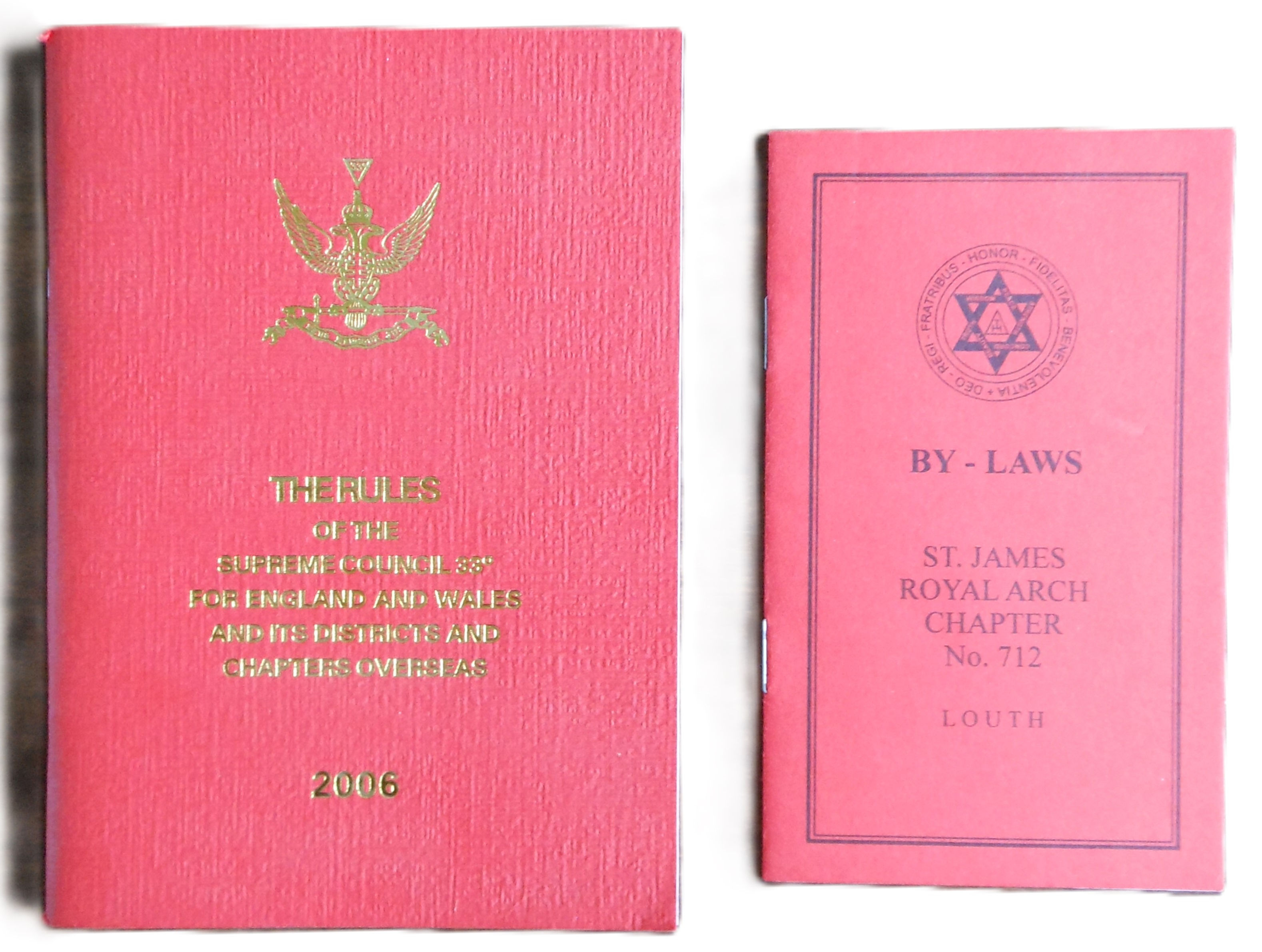 Collection 2 x Freemasons booklets