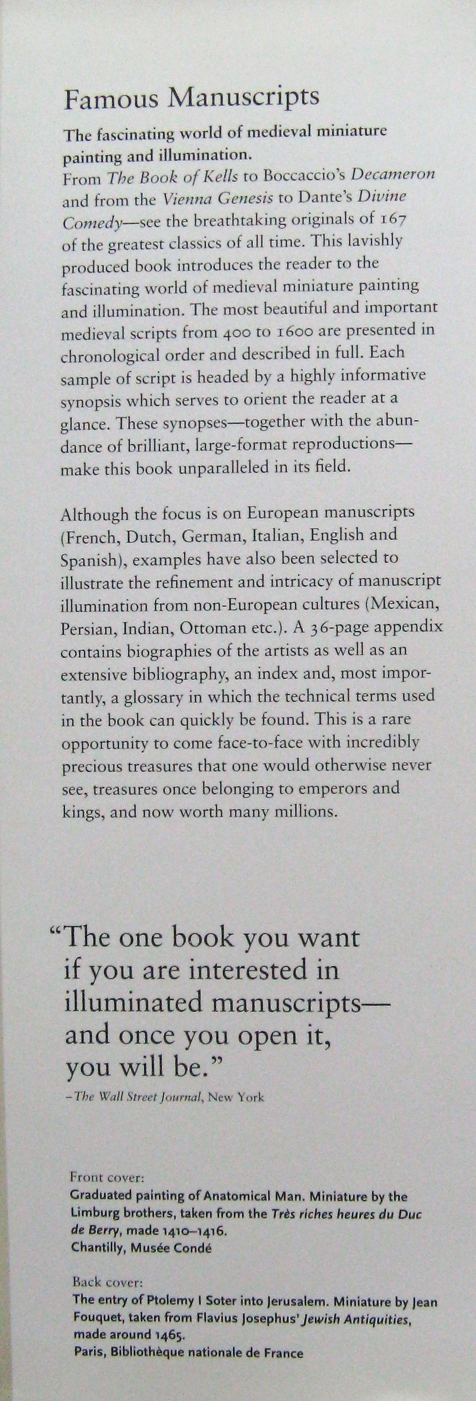 Thumbnail: Codices illustres. The worlds most famous illuminated manuscripts 400 to 1600