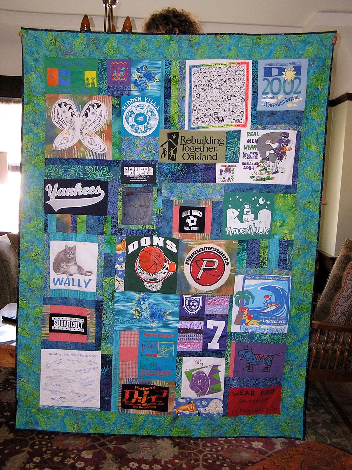 custom memory quilt