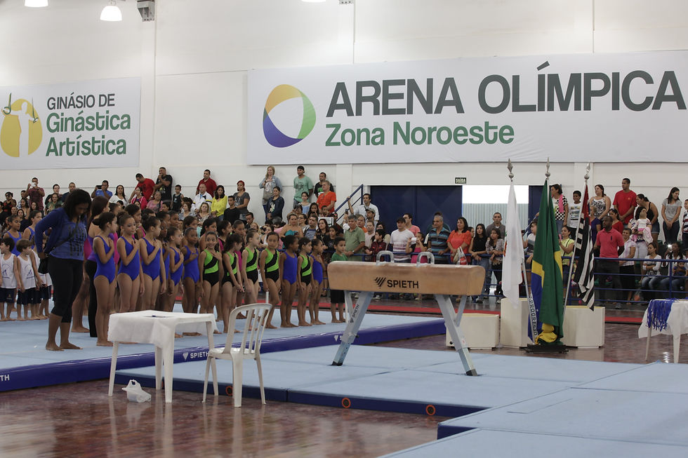 Jornal Argumento - Ginástica Artística: Festival Escolar reúne alunos e familiares no M. Nascimento, Santos, Esporte