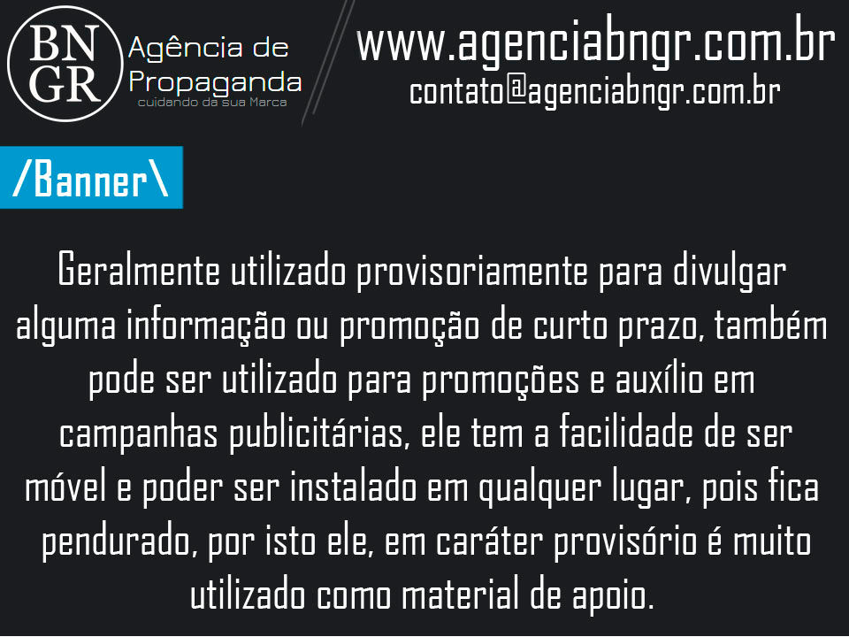O que é Banner?