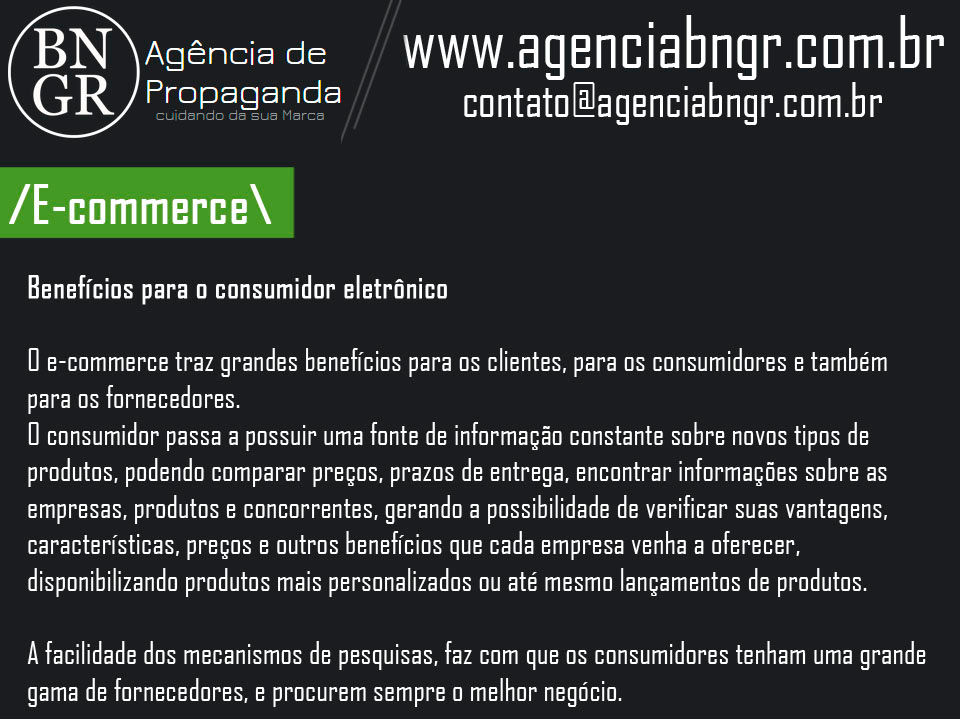 O que é E-commerce?