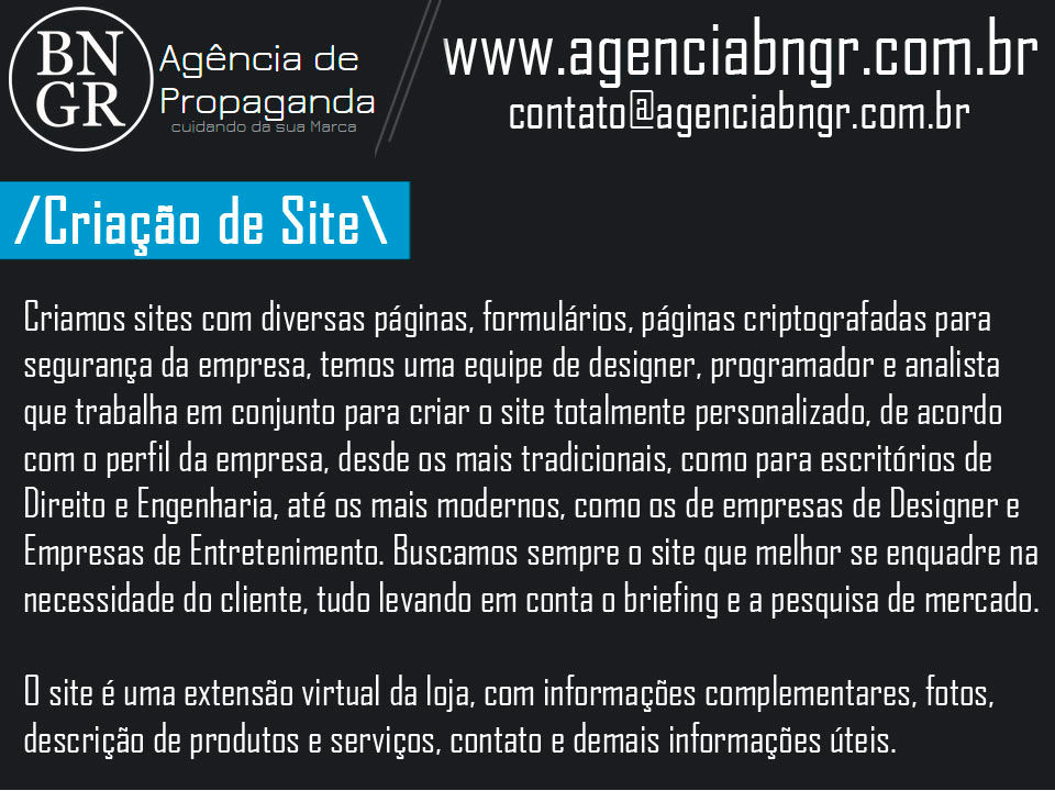 Criação de Sites?
