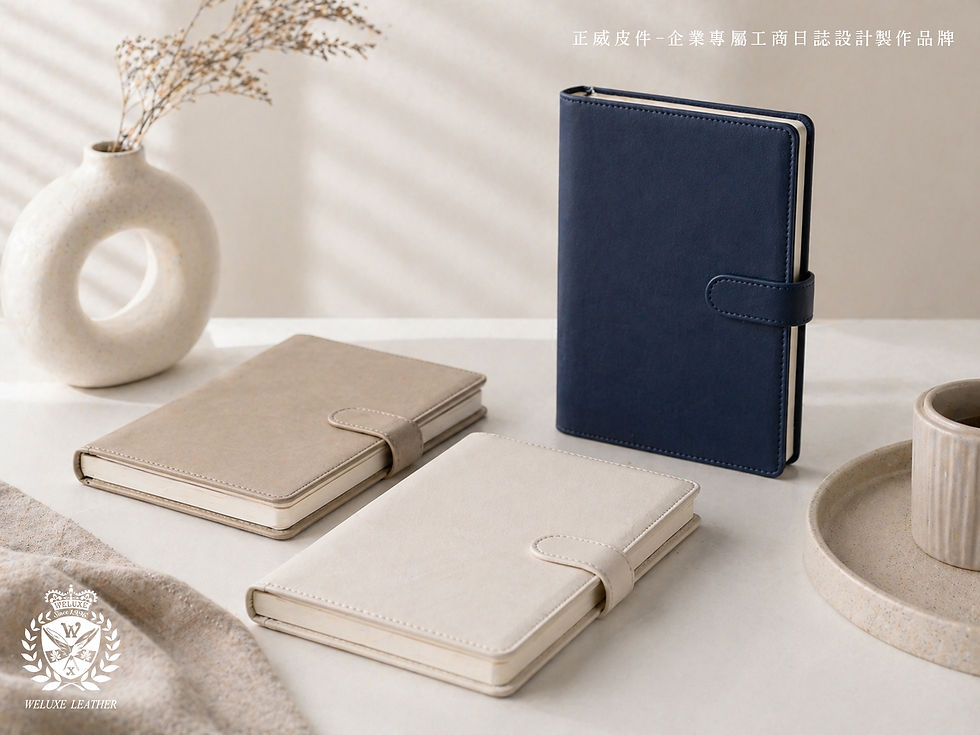 正威皮件-企業專屬工商日誌設計製作品牌