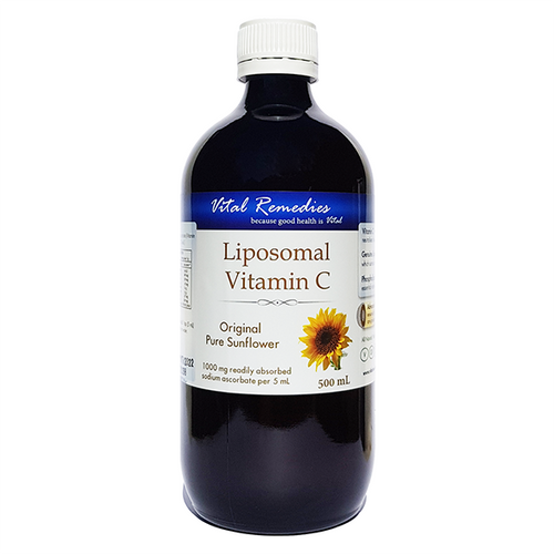 Liposomal Vitamin C Original Pure Sunflower 500 mL Vital Remedies