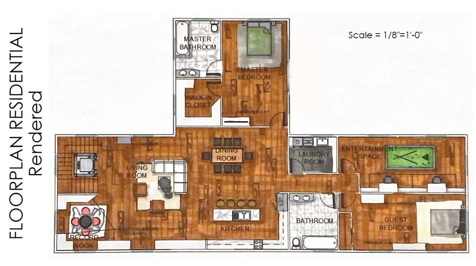 Café Buna Residential Floor Plan