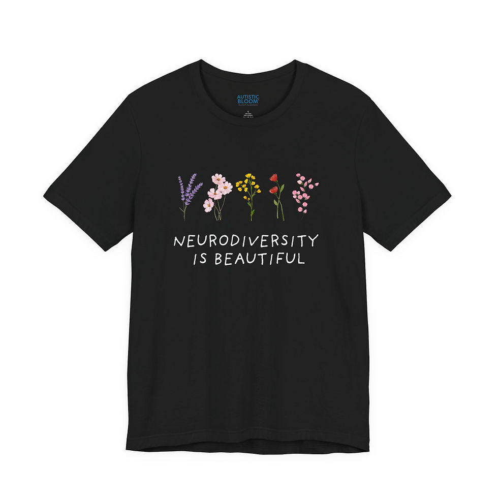 Thumbnail: Unisex Jersey Shirt Neurodiversity is Beautiful