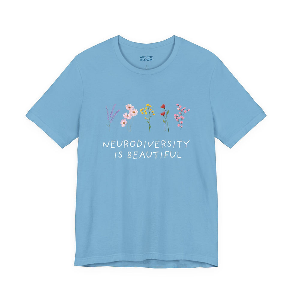 Thumbnail: Unisex Jersey Shirt Neurodiversity is Beautiful