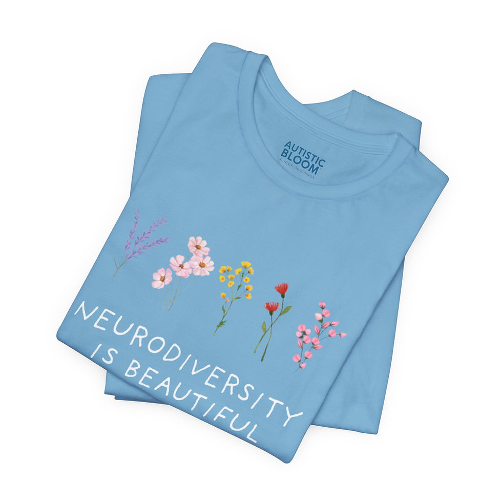 Thumbnail: Unisex Jersey Shirt Neurodiversity is Beautiful