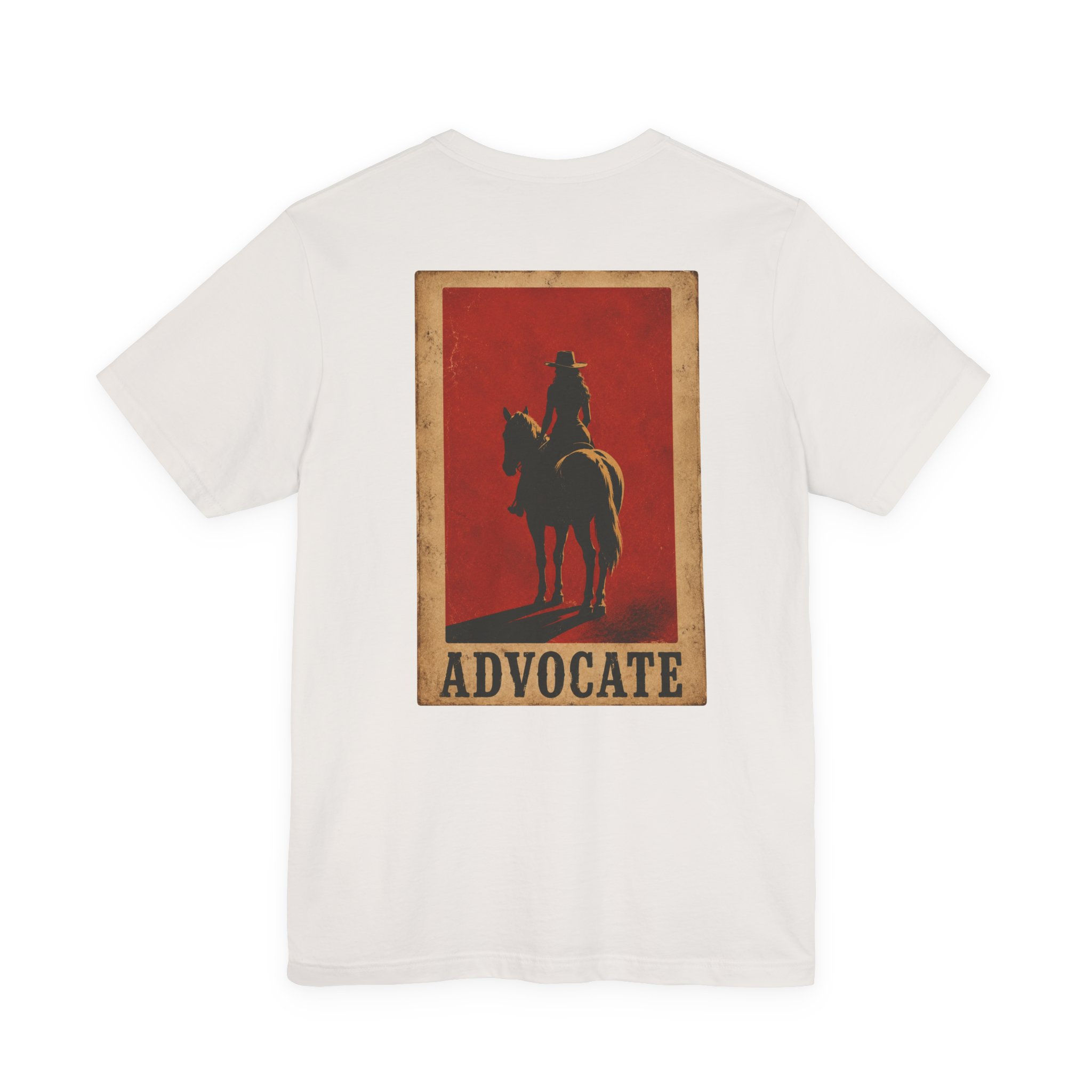 Wild West Advocate Tee | Front & Back Print