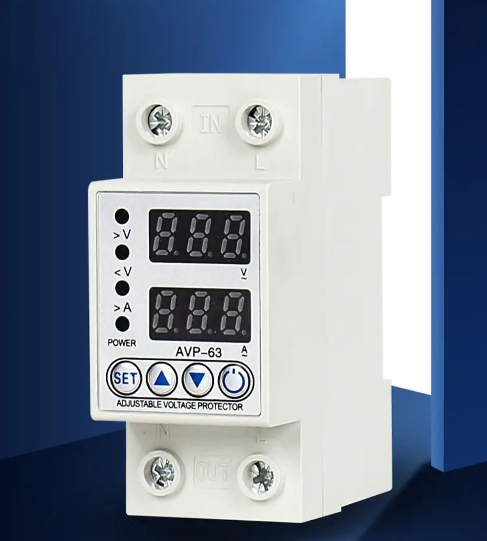 Thumbnail: Automatic Over/Under Voltage and Over Load Protection  with Mounting  Adjustable