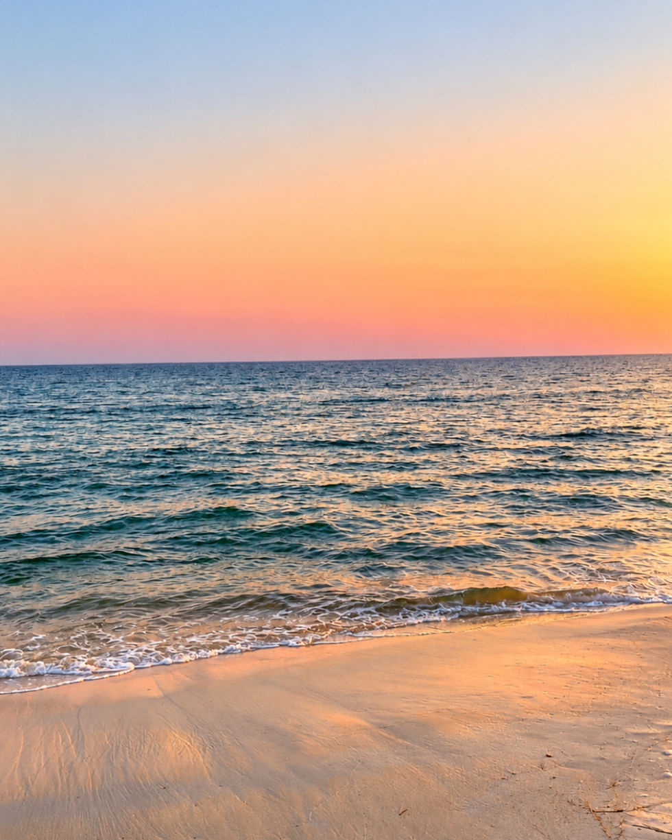 Gulf sunsets in October hit different.