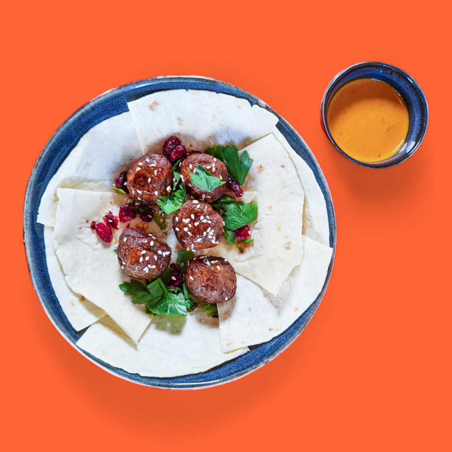 Arranged Food and Objects