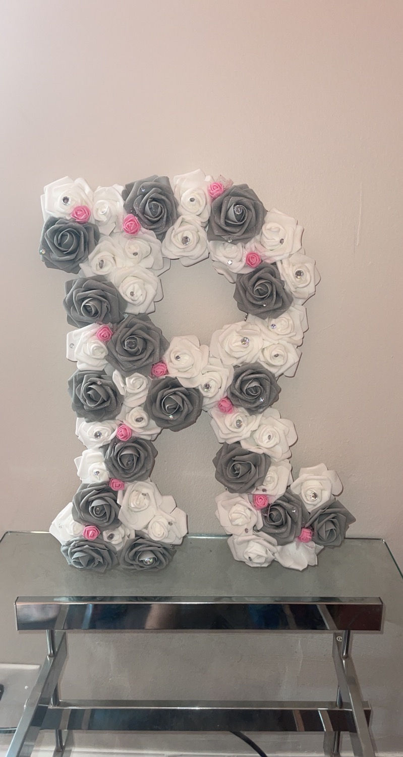 Flower Letter/Number