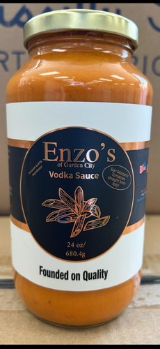 Enzo's Vodka sauce 24 oz | Enzo's Pizza