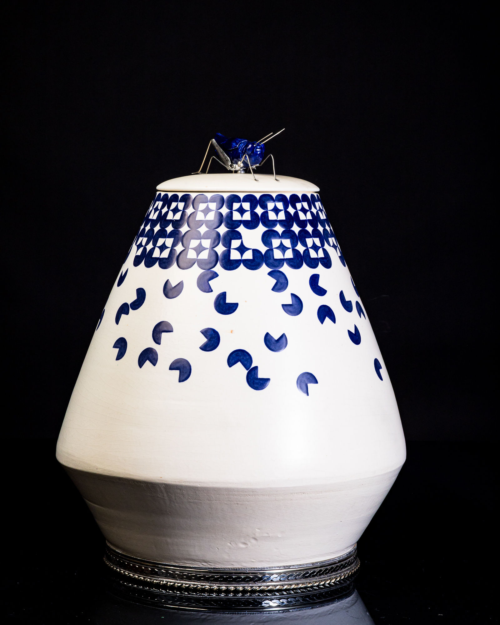 Vasija ritmos azul chapulin