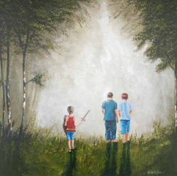 The Big Adventure Acrylic On Canvas