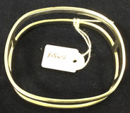 Solid Double Bangle