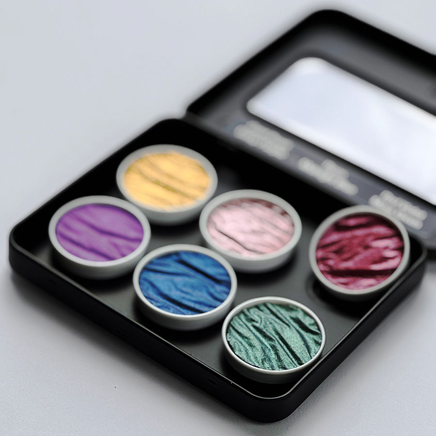 Thumbnail: Finetec Coliro Metallic Colour Palette - Various Colours Available