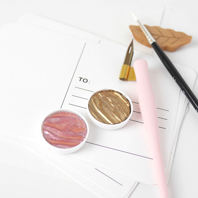Thumbnail: Calligraphy Shimmer Set